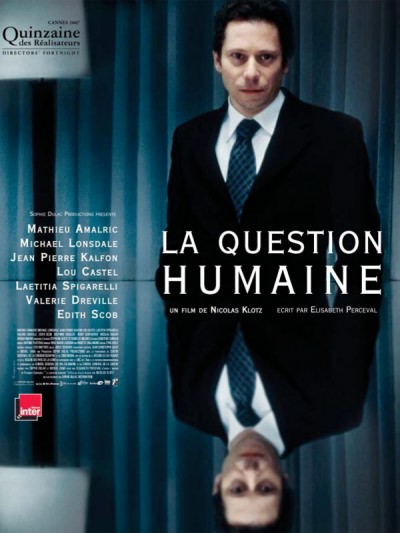 « La question humaine » - affiche