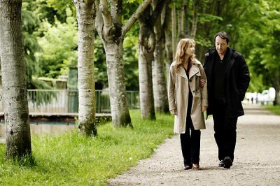 Isabelle Huppert et Jean-Hugues Anglade dans « Villa Amalia »