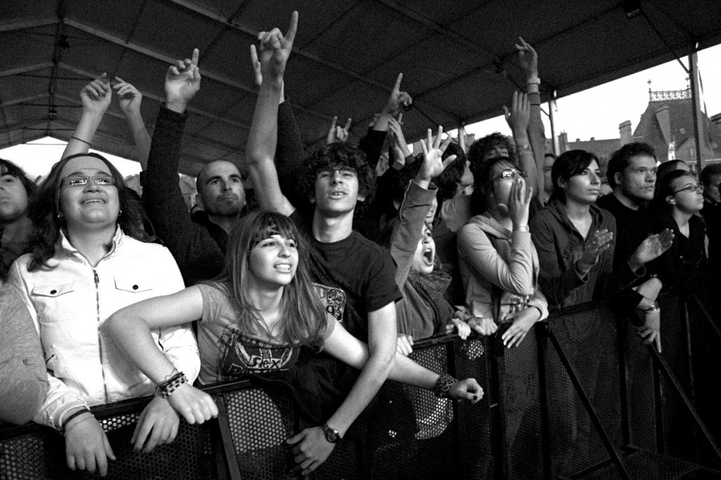 Art Rock 2011 - Le public lors du concert de Jon Spencer Blues Explosion — photo Loïc Ballarini